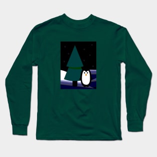 Holiday Penguin Long Sleeve T-Shirt